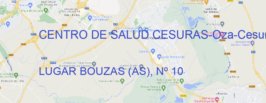 Oficina CENTRO DE SALUD CESURAS Oza-Cesuras